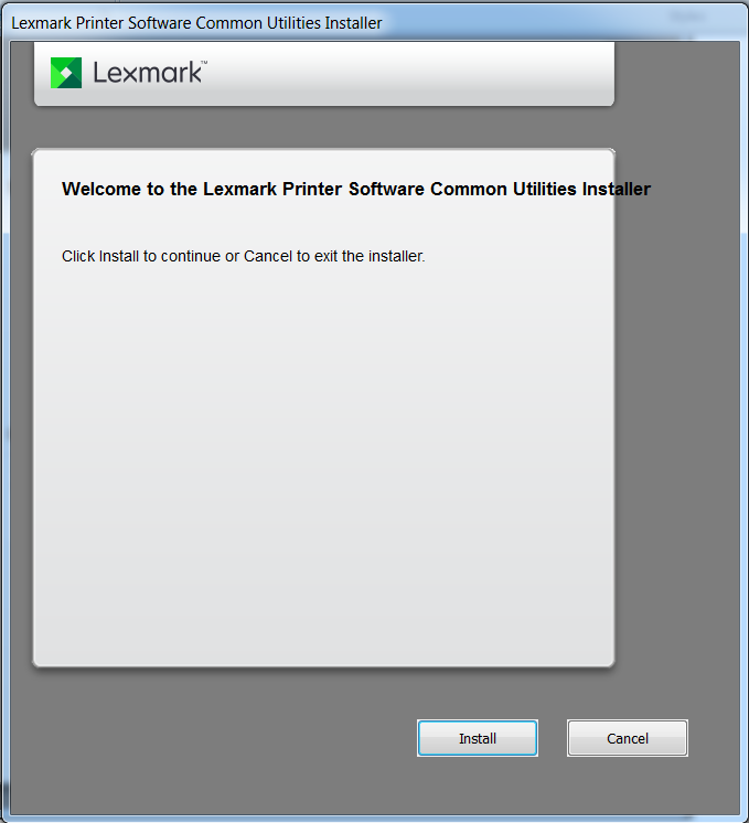 Installation Guide for 2016 Lexmark Printer Common Utilities